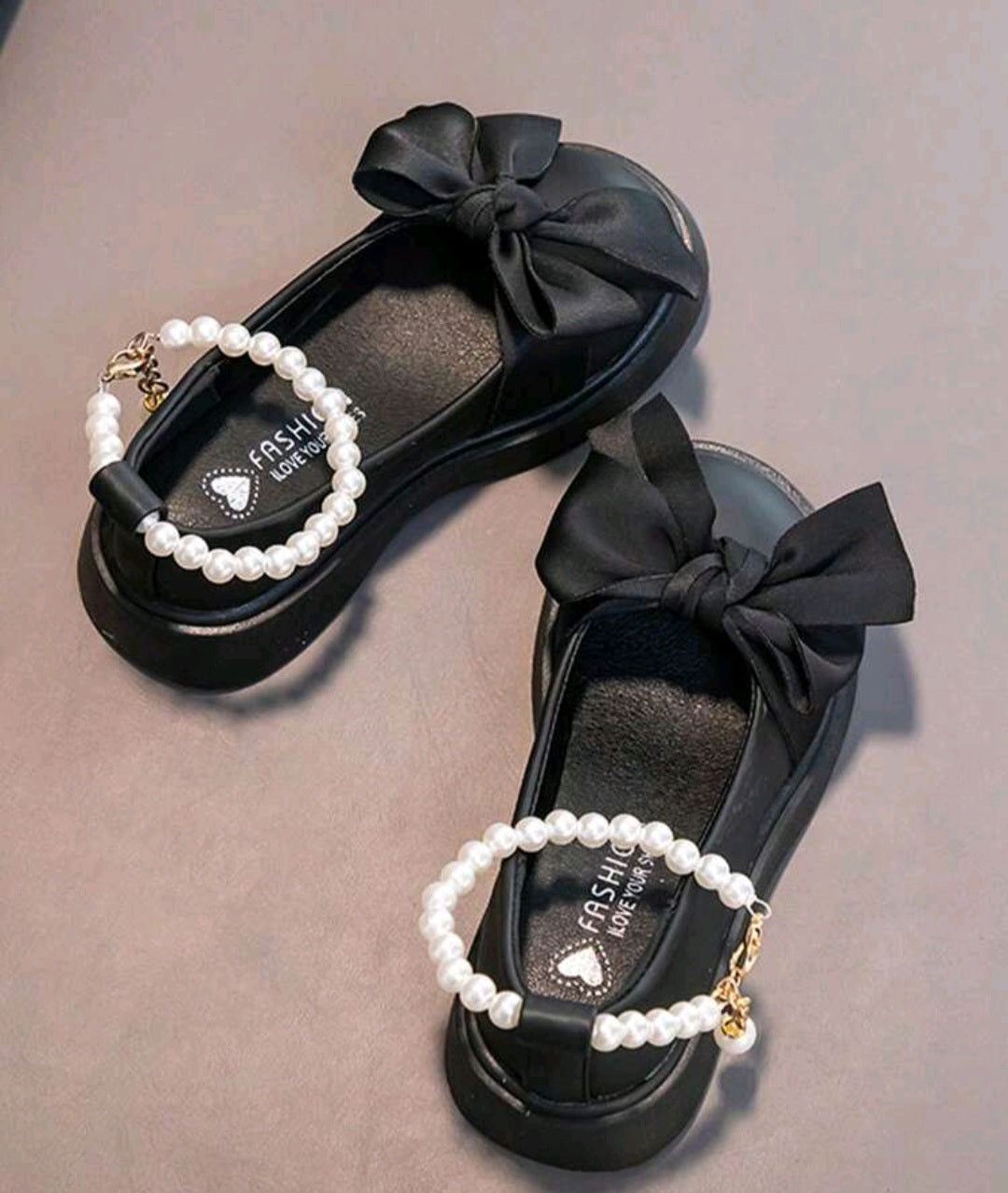 1 paire Chaussures pour fille