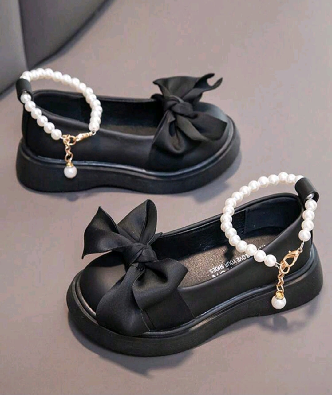 1 paire Chaussures pour fille