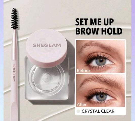 SHEGLAM Set Me Up Brow Hold -Crystal Clear-5g-