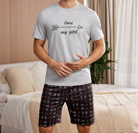 CoupledUp Ensemble de vêtements d'intérieur pour homme