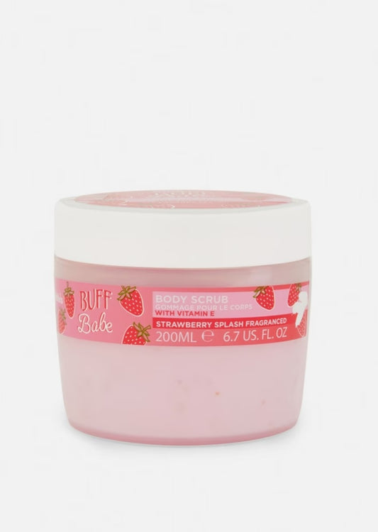 Gommage pour le corps à la fraise with vitamine E