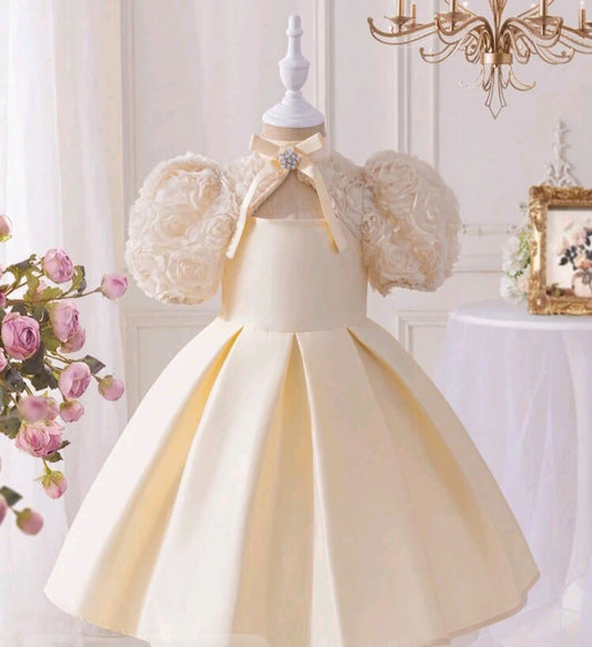 Robe élégante ajustée pour jeune fille