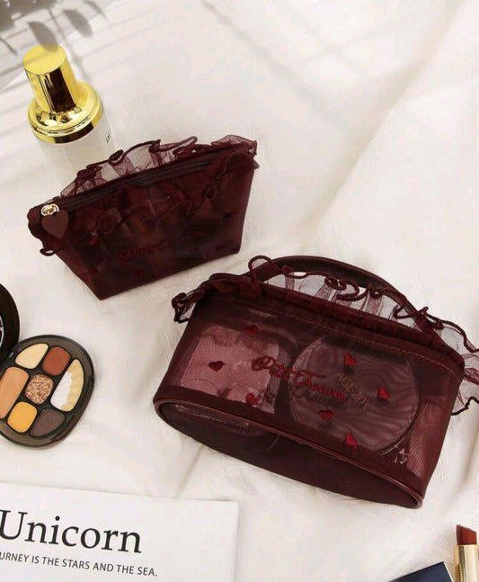 Sac à maquillage ( ensemble deux pièces)